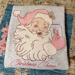 Diet Coke Santa Crewneck Sweatshirt XL